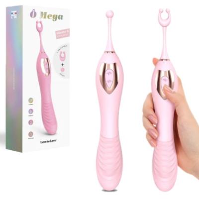 Ô Mega - Masseur 2en1 - Clitoridien et Point G - LovetoLove