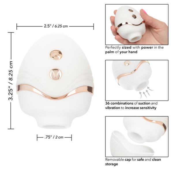 Palm Pleasure Goddess - Empowered - Pompe Clitoridienne avec Vibration - California Exotics* – Image 6