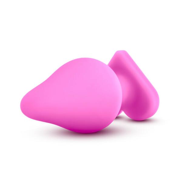 Play with Me - Naughtier Candy Heart - Plug Anale avec Coeur - Blush – Image 4