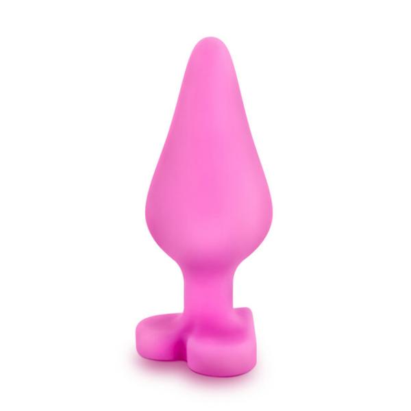 Play with Me - Naughtier Candy Heart - Plug Anale avec Coeur - Blush – Image 3