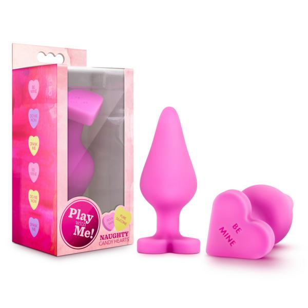 Play with Me - Naughty Candy Heart - Plug Anale avec Coeur - Blush – Image 8