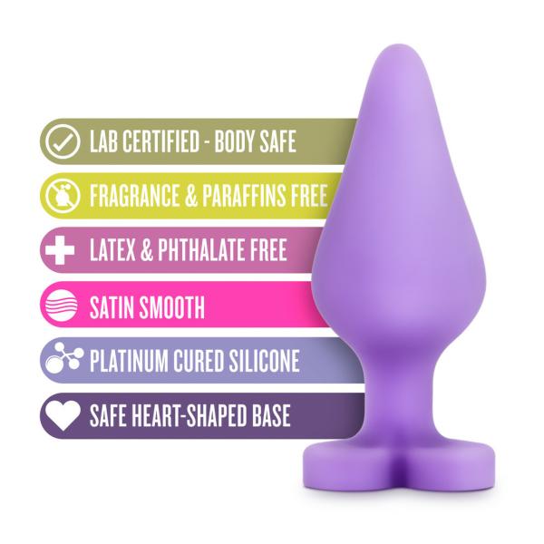 Play with Me - Naughty Candy Heart - Plug Anale avec Coeur - Blush – Image 6