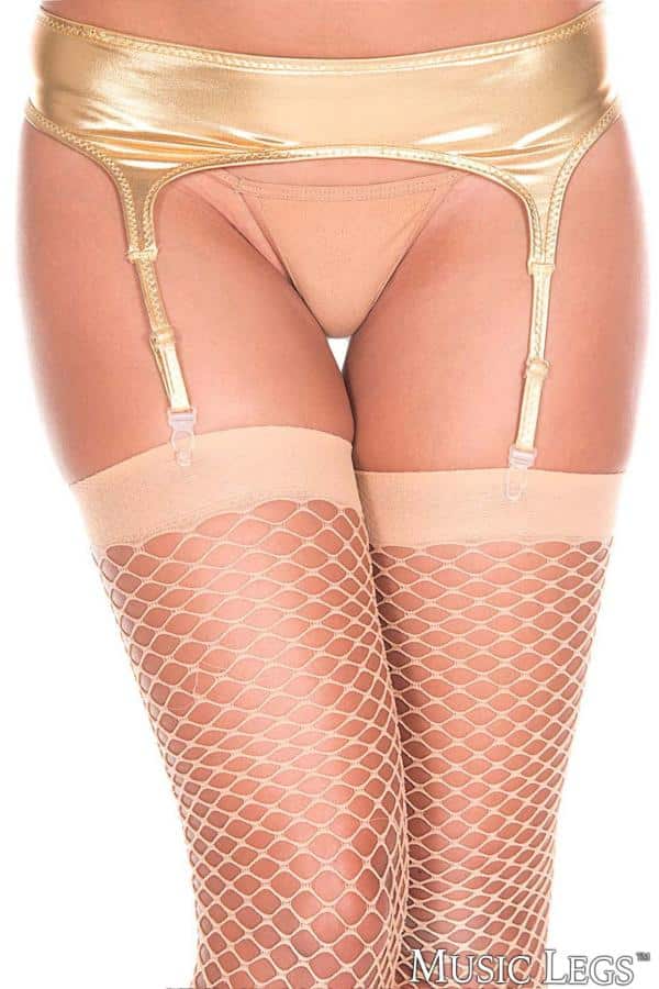Porte-Jarretelles en Wetlook - 7726 - Music Legs – Image 3