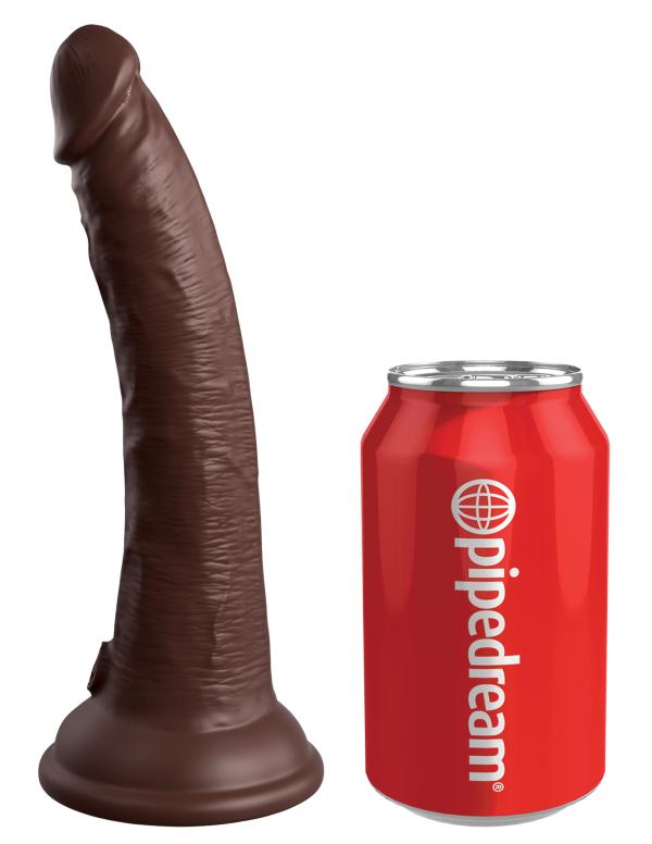Seven Inch - Dual Density Silicone Cock - Gode Réaliste - King Cock Elite – Image 5