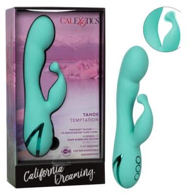 Tahoe Temptation – California Dreaming – Vibrateur Double Stimulation Rechargeable – California Exotics