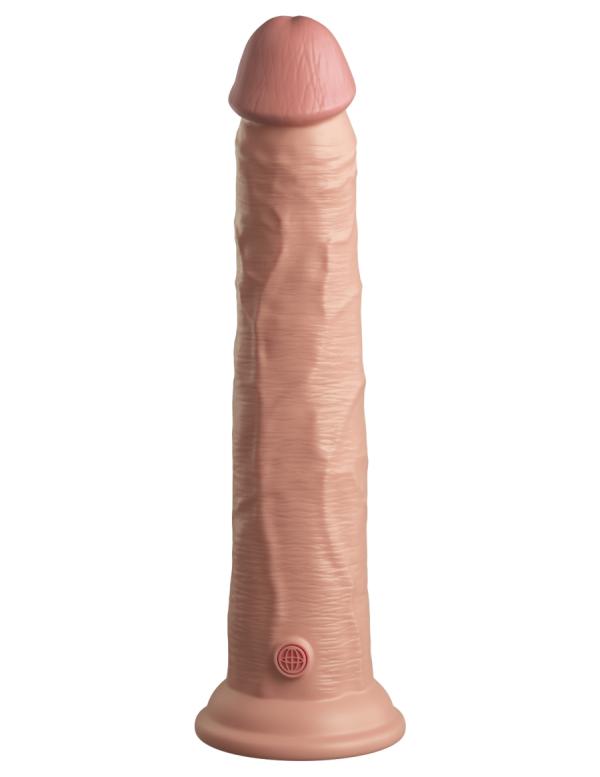 Ten Inch - Dual Density Silicone Cock - Gode Réaliste - King Cock Elite – Image 2