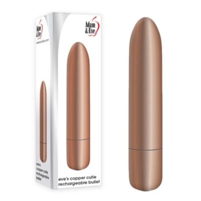 Eve's Copper Cutie Rechargeable Bullet - Coco Vibrant Rechargeable - Adam & Eve