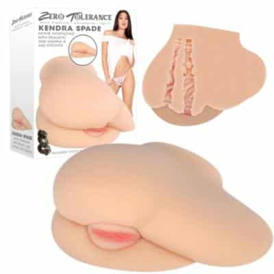 Kendra Spade - Realistic Side Vagina & Ass Stroker - Masturbateur Taille Réel - Zero Tolerance