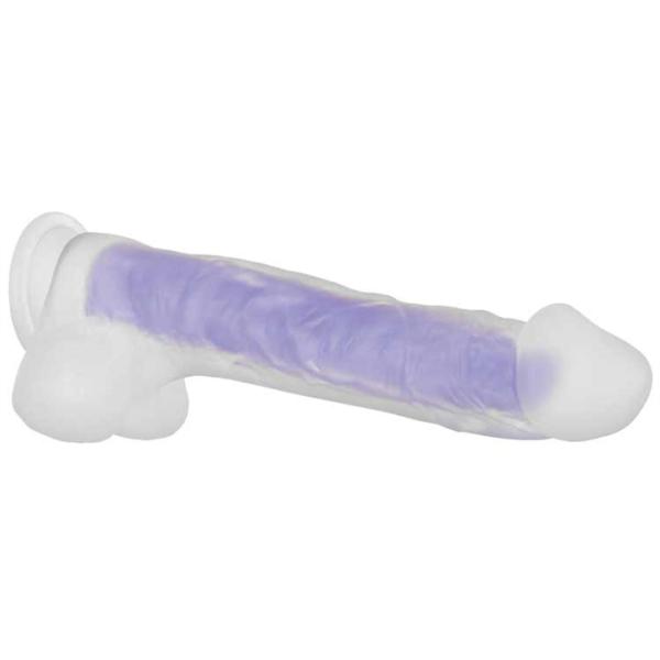 Luminous Dildo Stud - Gode en Silicone Glow-in-the-Dark - Evolved – Image 4