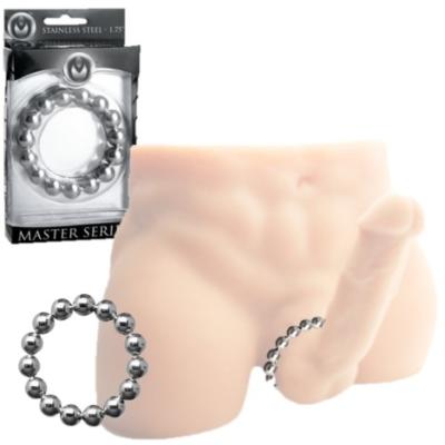 Meridian Stainless Steel Beaded - Anneau de Performance - Master Series