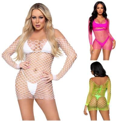 Mini Robe en Filet - 86128 - Leg Avenue