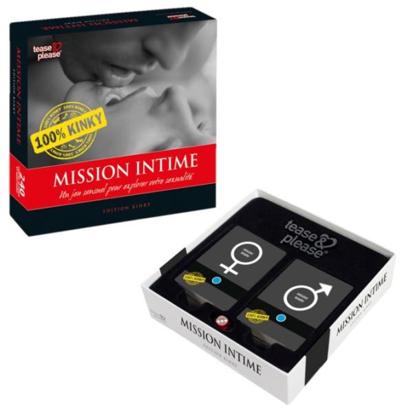 Mission intime kinky est jeu Destiné aux partenaires qui recherchent de nouveaux frissons dans leur vie intime