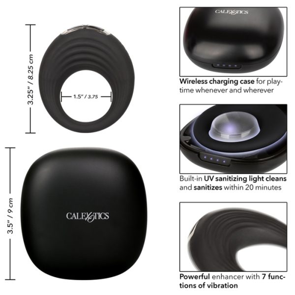 My Pod Enhancer - Anneau Vibrant avec Boîtier Rechargeable et UV - California Exotics – Image 7