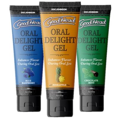Oral Delight Gel - Lotion Comestible pour le Sexe Oral - GoodHead - Doc Jonhson