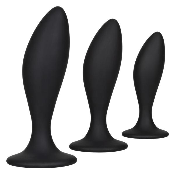 Silicone Anal Curve Kit - Ensemble de Plugs Anales - California Exotics – Image 2