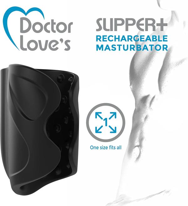 Slipper+ Rechargeable Vibrator - Mastubateur Vibrant Rechargeable - Doctor Love's – Image 3