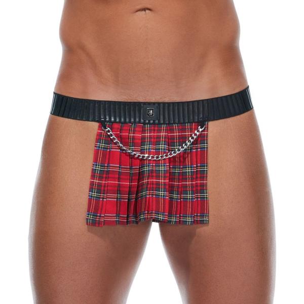 Tissu doux et plissé du Tanga The Kilt de Gregg Homme.