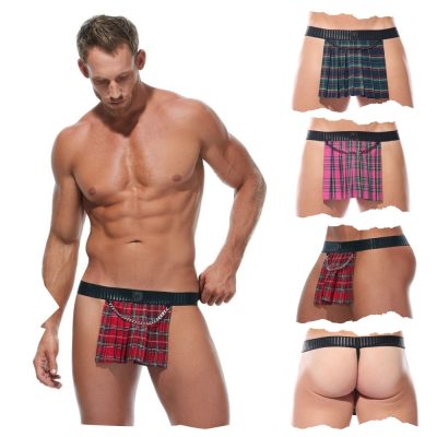 Tanga The Kilt de Gregg Homme avec détail de chaîne.