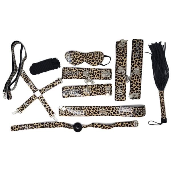 Ayoye 1 Leopard - Ensemble BDSM - Blue Bunny – Image 2