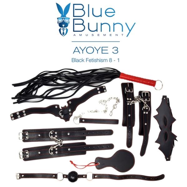 Ayoye 3 Black - Ensemble BDSM - Blue Bunny