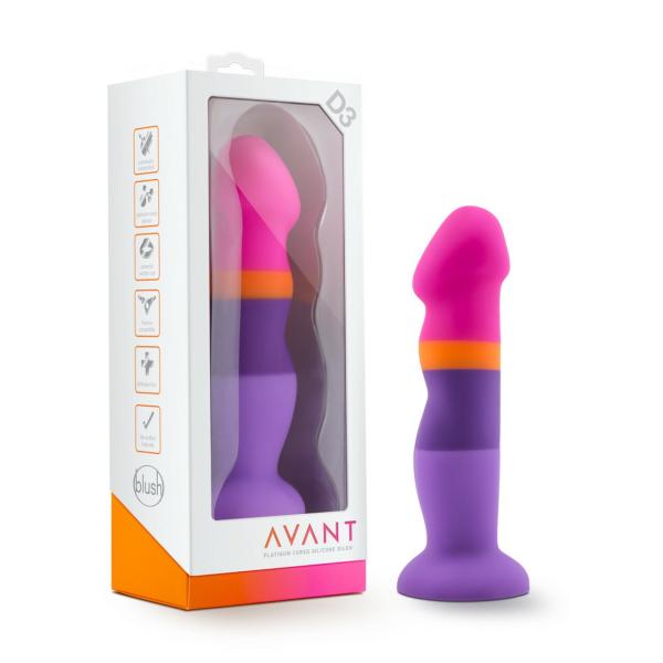 D3 Summer Fling Avant - Gode en Silicone - Blush