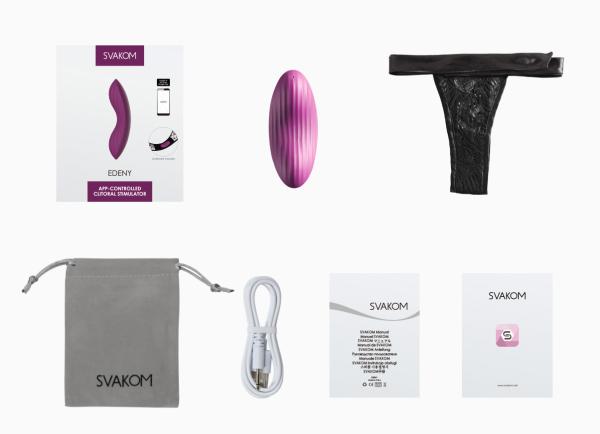 Edeny - Culotte Vibrante avec Application - Svakom – Image 9