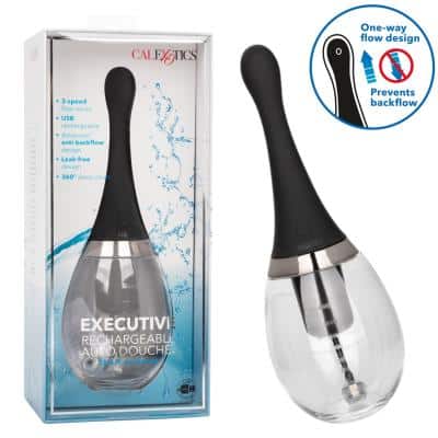 Executive Rechargeable Auto Douche - Poire de Lavement Automatique - California Exotics