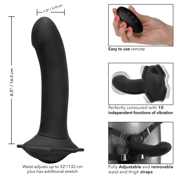 Her Royal Harness - Me2 Remote Rumbler - Harnais pour Elle - California Exotics* – Image 7