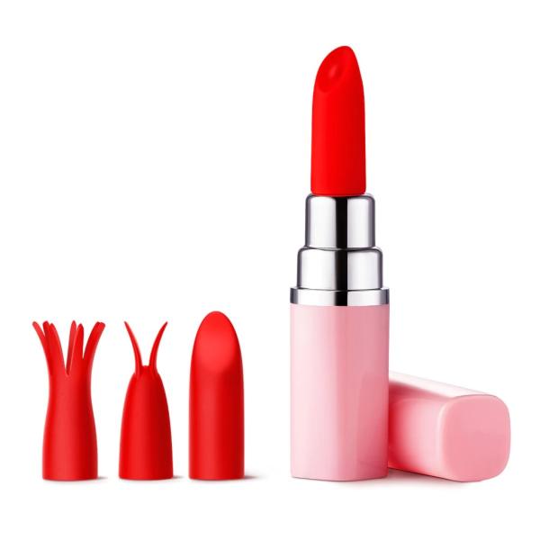 Lv57- Lipstick Vibrator - Rouge à Lèvre Vibrant - Luv Inc.