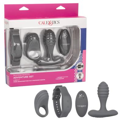Silicone Remote Adventure Set - Ensemble de Jouets à Distance - California Exotics