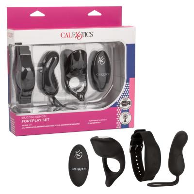 Silicone Remote Foreplay Set - Ensemble de Jouets à Distance - California Exotics