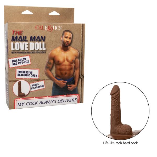 The Mail Man Love Doll - Poupée Gonflable Masculine - California Exotics