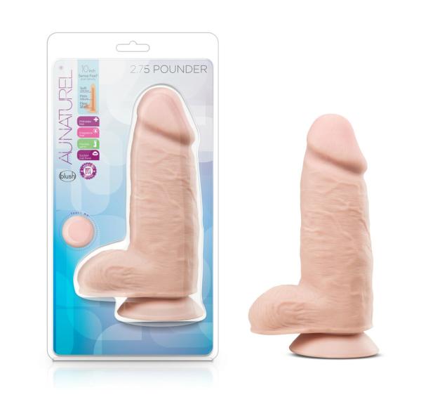 2.75 Pounder - Au Naturel - Gode Réaliste XL - Blush