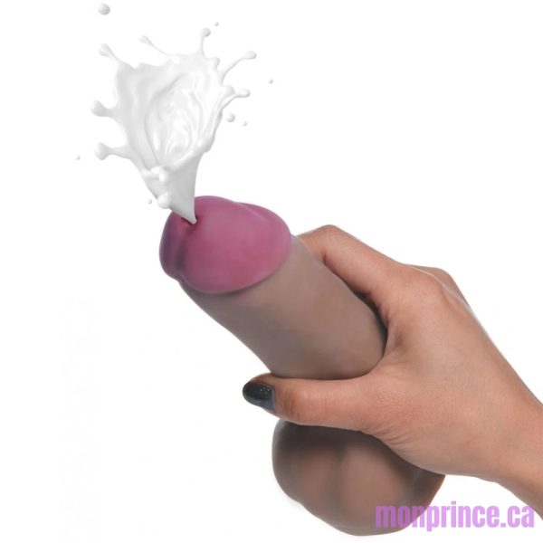 Gode éjaculateur 8 avec réservoir dans les testicules de Loadz