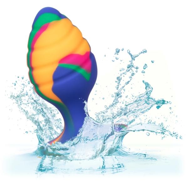 Medium Swirl Tie-Dye Plug Cheeky - Plug Anale - California Exotics – Image 4