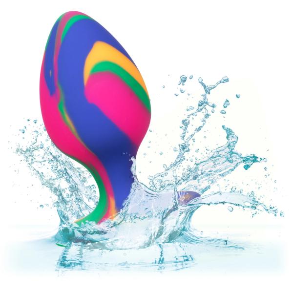 Medium Tie-Dye Plug Cheeky - Plug Anale - California Exotics – Image 3