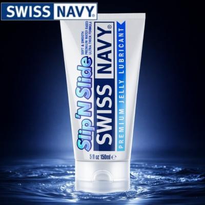 Slip'N Slide Swiss Navy – Lubrifiant Intime Épais à Base d’Eau