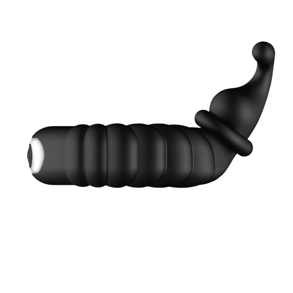 F-24 - Textured Vibrating Cock Ring – Anneau Vibrant Rechargeable – Forto – Image 5