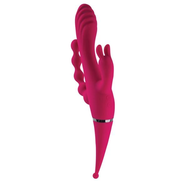Four by Four - Vibrateur Triple Stimulation - Gender X – Image 2