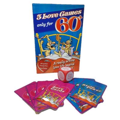 Jeu Coquin - For 60+ - 3 Love Game - Anglais