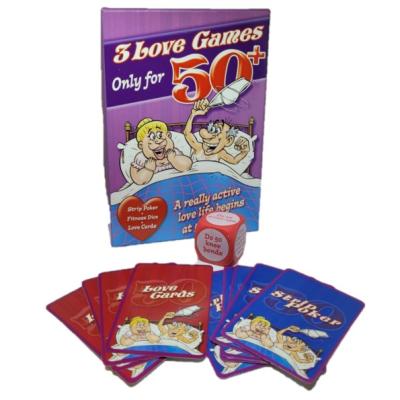 Jeu Coquin - For 50+ 3 Love Game - Anglais