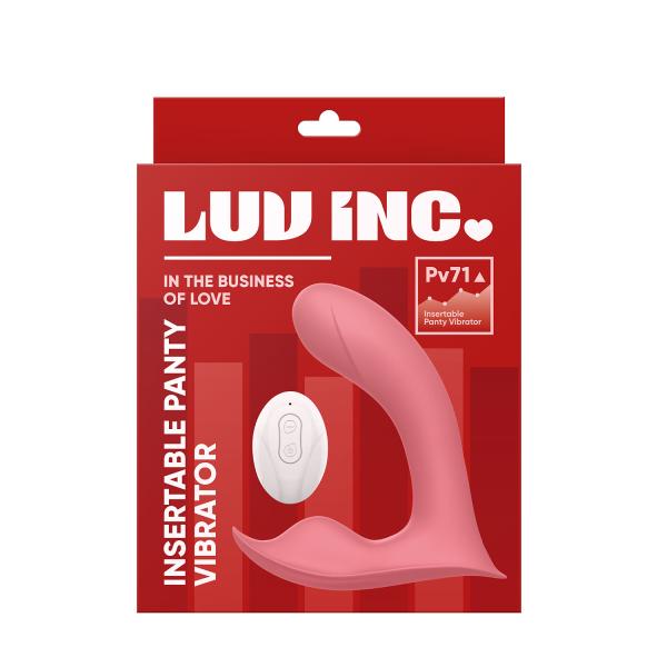 Pv71 – Insertable Panty Vibrator - Vibrateur de Culotte - Luv Inc. – Image 3