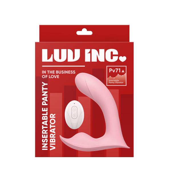 Pv71 – Insertable Panty Vibrator - Vibrateur de Culotte - Luv Inc. – Image 4