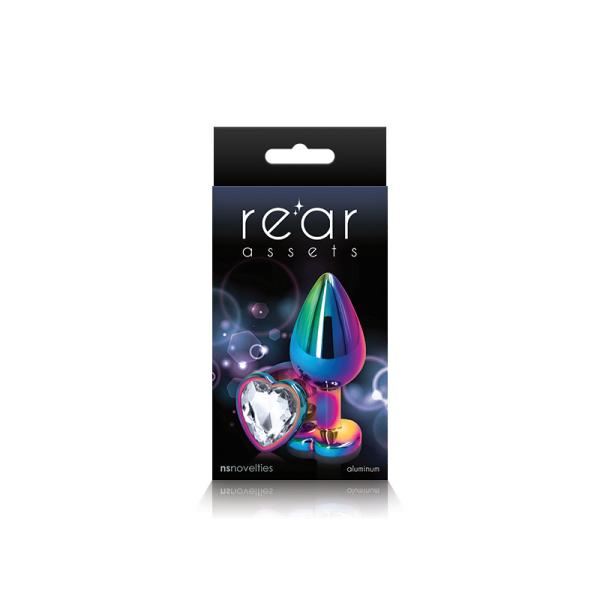 Rear Assets Heart Medium - Plug Anale avec Bijou - Ns Novelties – Image 5