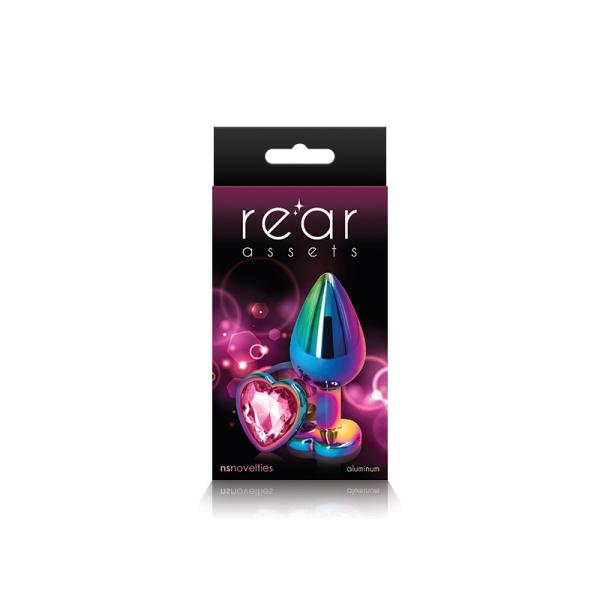 Rear Assets Heart Medium - Plug Anale avec Bijou - Ns Novelties – Image 4