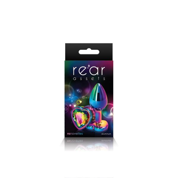 Rear Assets Heart Medium - Plug Anale avec Bijou - Ns Novelties – Image 3