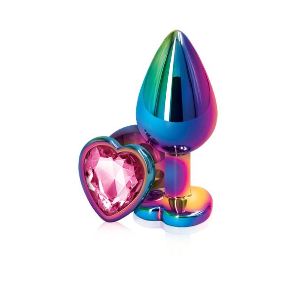 Rear Assets Heart Medium - Plug Anale avec Bijou - Ns Novelties – Image 2