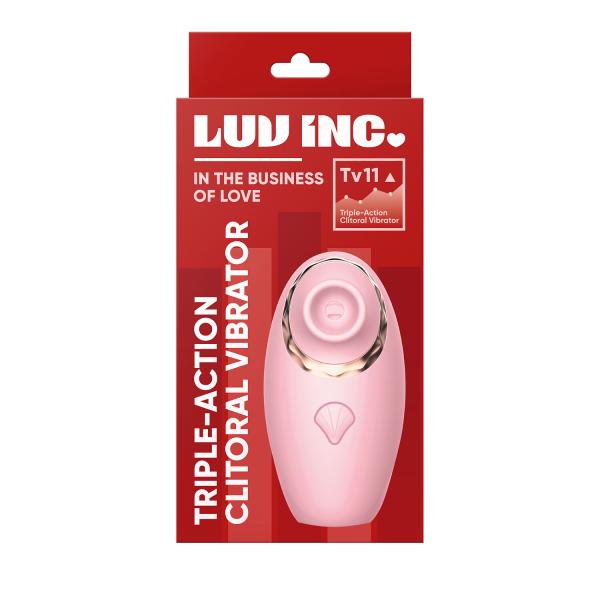 Tv11 - Triple-Action Clitoral Vibrator - Masseur Clitoridien - Luv Inc. – Image 4