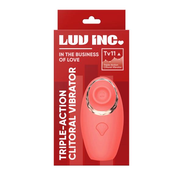Tv11 - Triple-Action Clitoral Vibrator - Masseur Clitoridien - Luv Inc. – Image 5