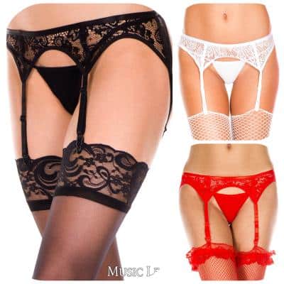 Porte-Jarretelles en Dentelle - 7700 - Music Legs